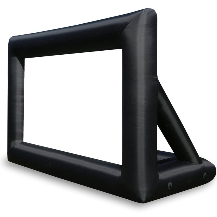 Outdoor Movie Screen with Speakers